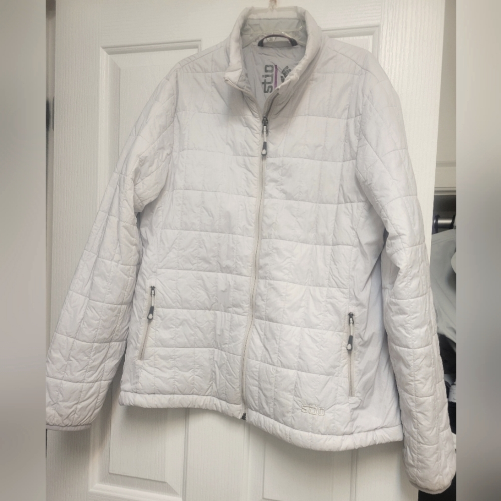 XLarge Stio White Women's Azura Insulated Jacket